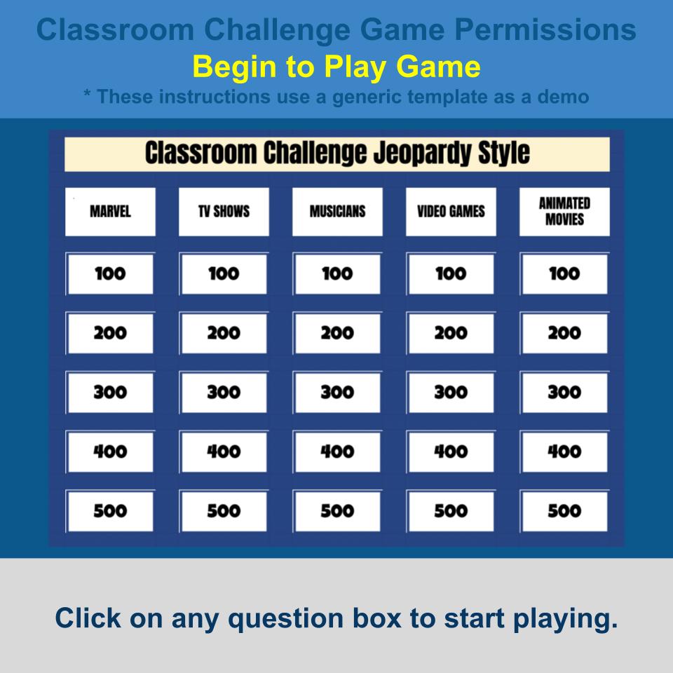 State of New Jersey Jeopardy Game I0011