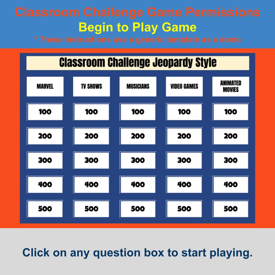 State of Virginia Jeopardy Game I0012