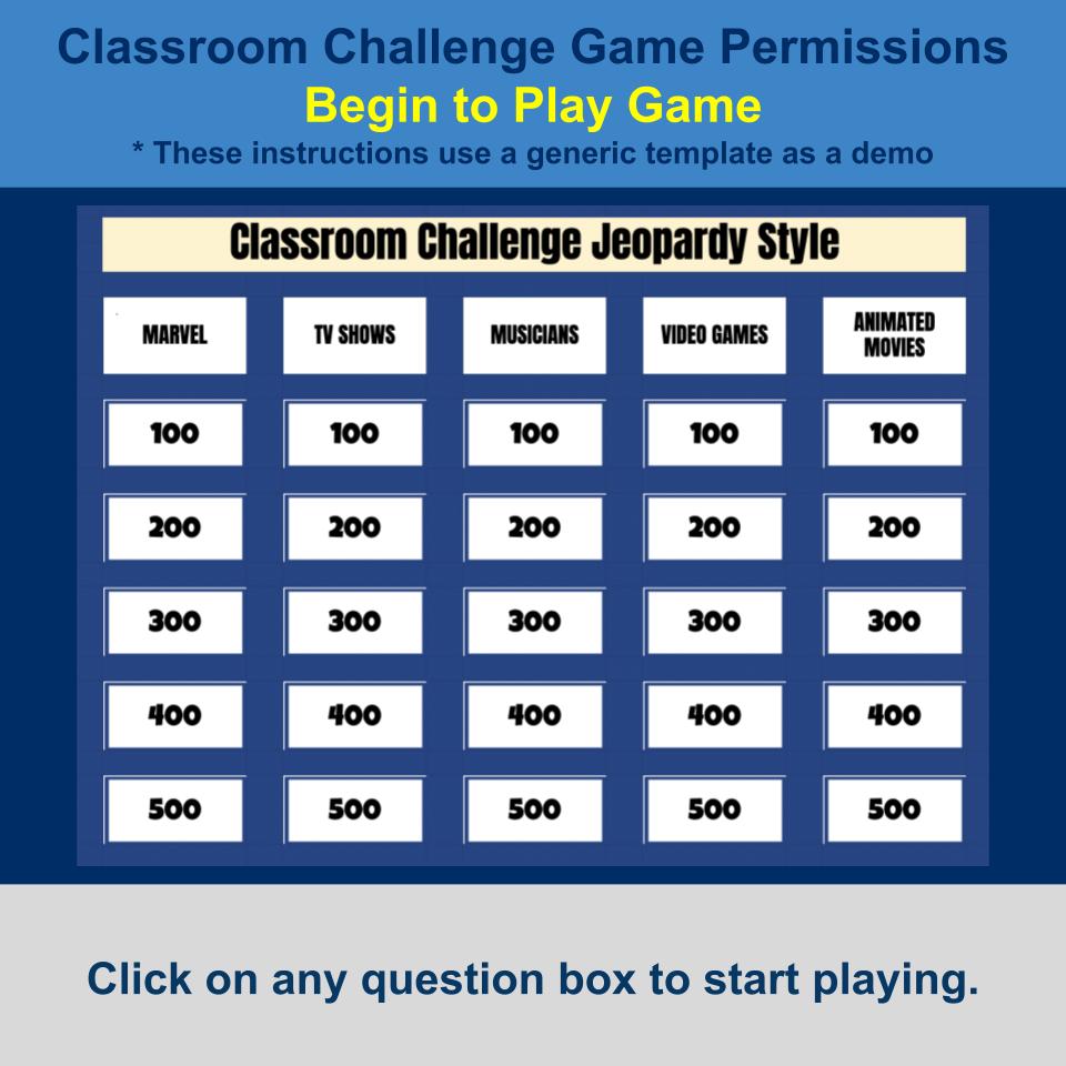 State of Tennessee Jeopardy Game I0015