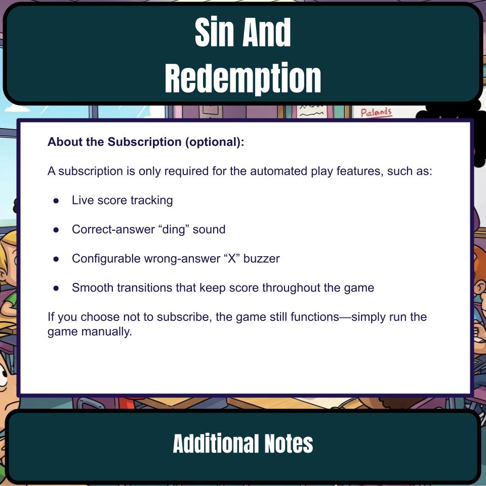 Sin And Redemption Feud Review BF0025