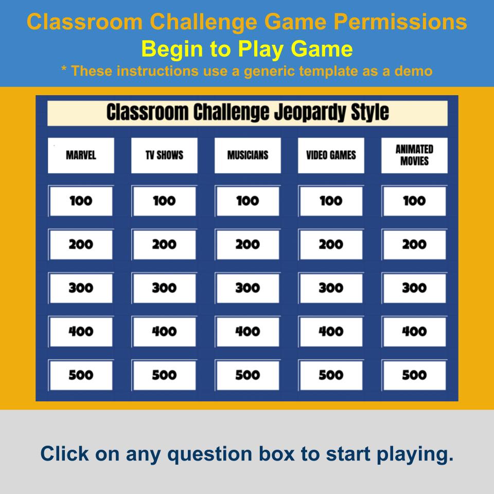 State of New Hampshire Jeopardy Game I0044