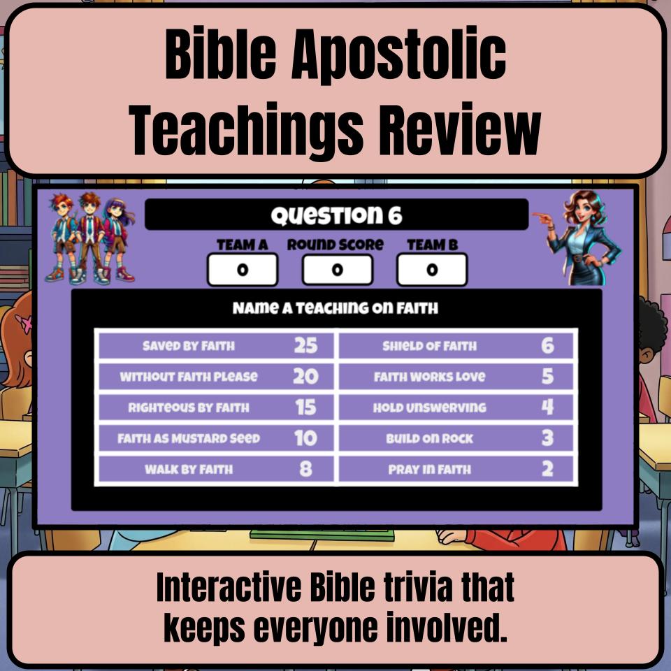 Bible Apostolic Teachings Feud Review BF0001