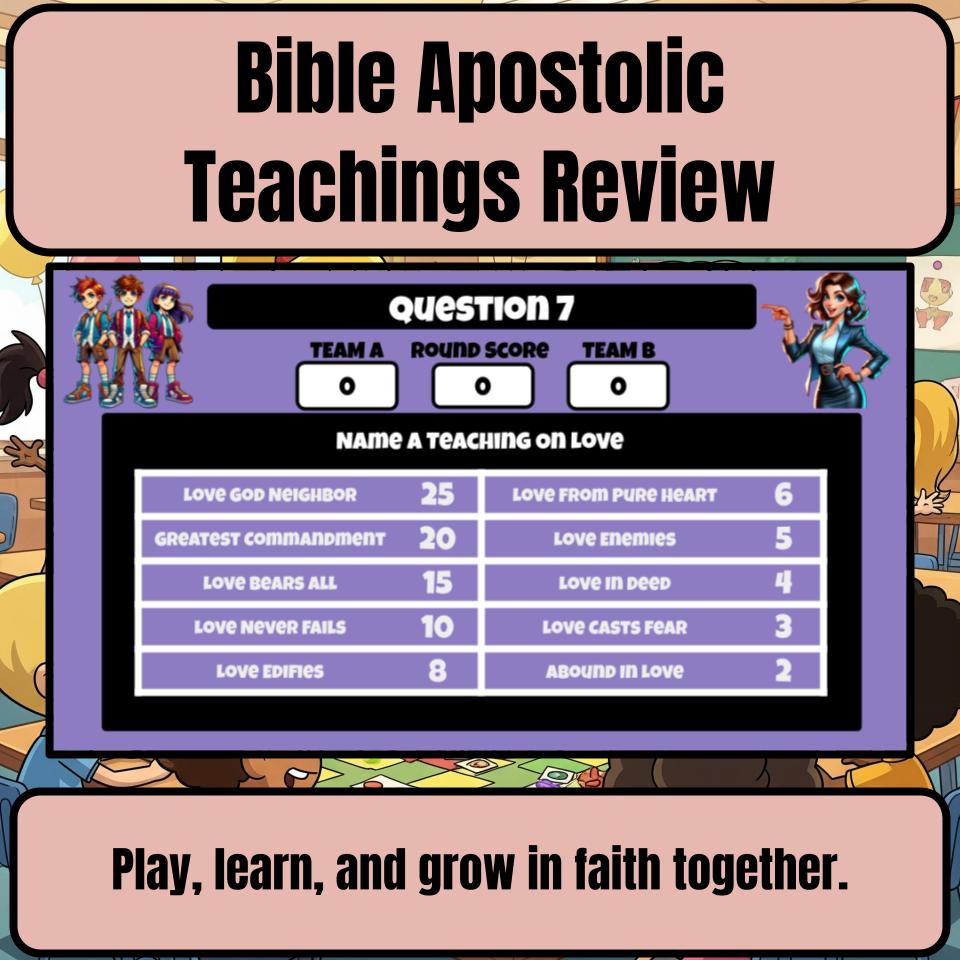 Bible Apostolic Teachings Feud Review BF0001