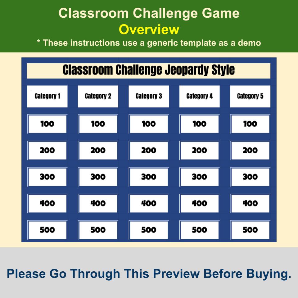 State of Texas Jeopardy Game I0001