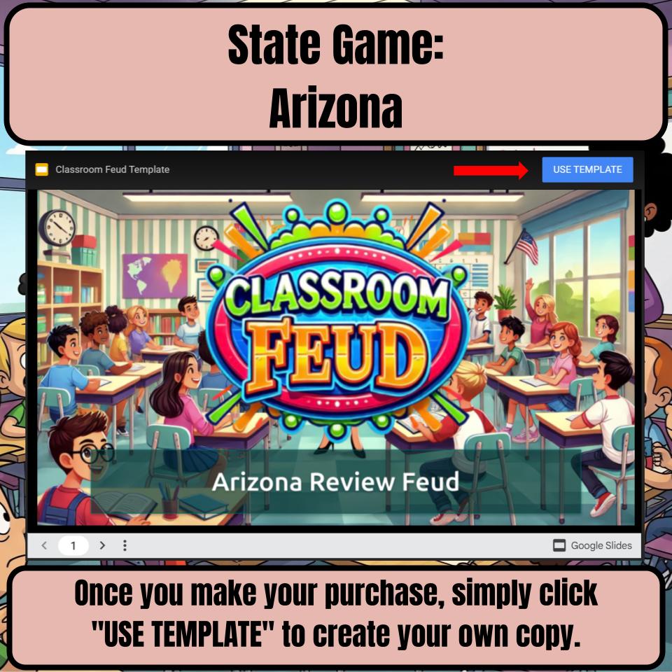 Arizona Social Studies Family Feud Review Game CF0001
