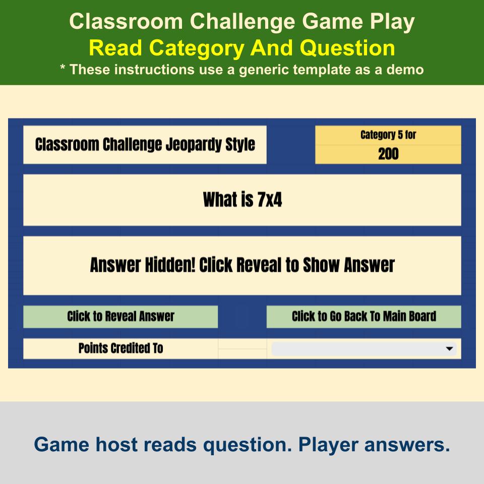 State of Texas Jeopardy Game I0001