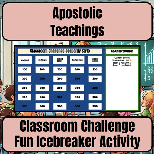Apostolic Teachings Jeopardy Bible B0001