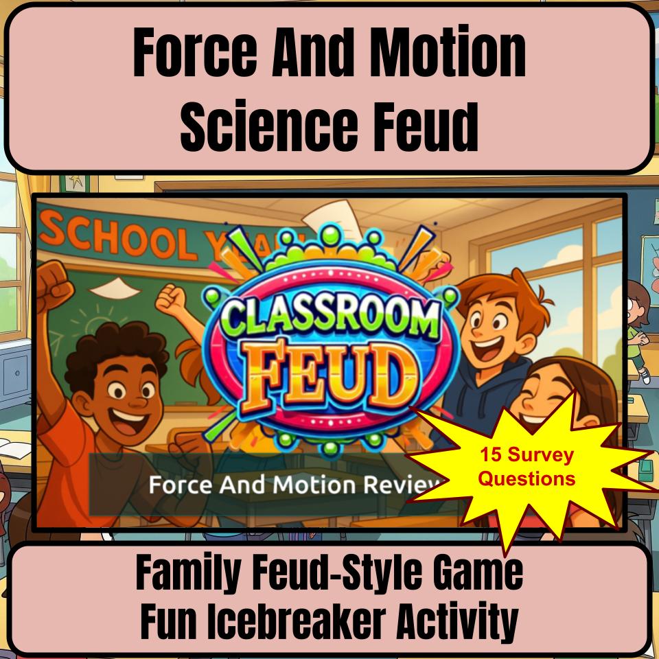 Force And Motion Review Feud CF0001
