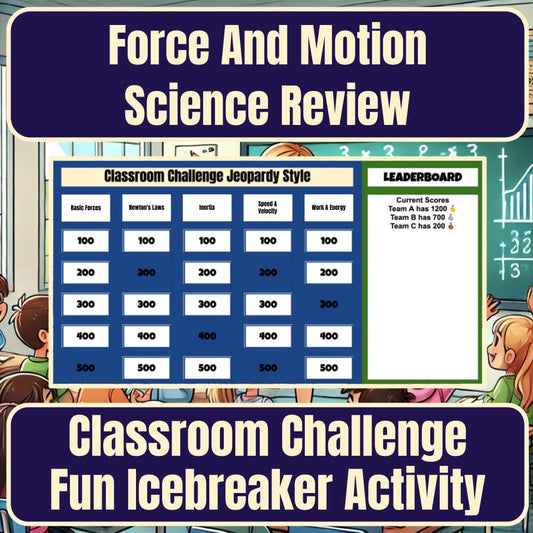 Force And Motion Jeopardy Science Review I0001
