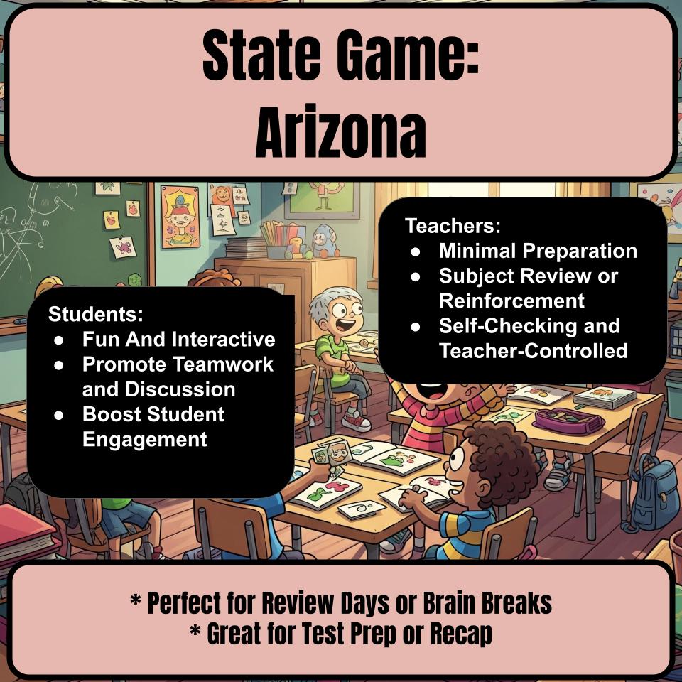 Arizona Social Studies Family Feud Review Game CF0001