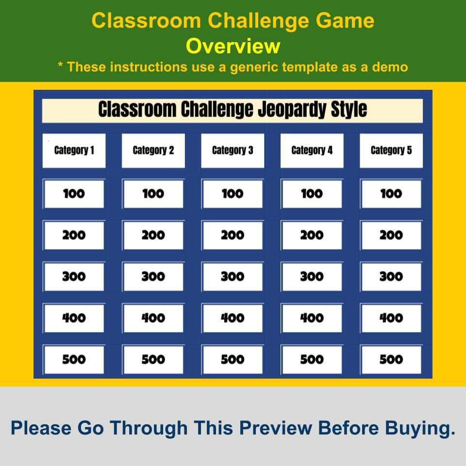 State of Michigan Jeopardy Game I0010