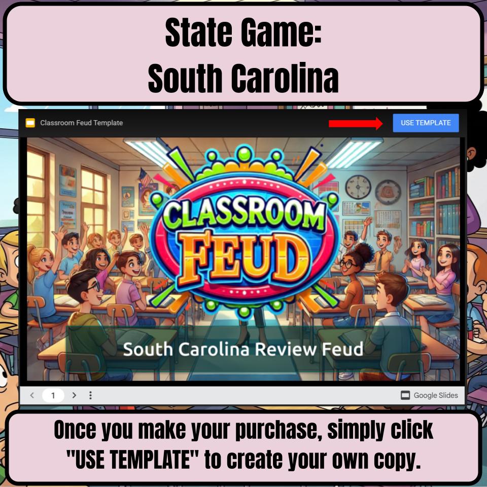 South Carolina Social Studies Family Feud Review Game CF0010