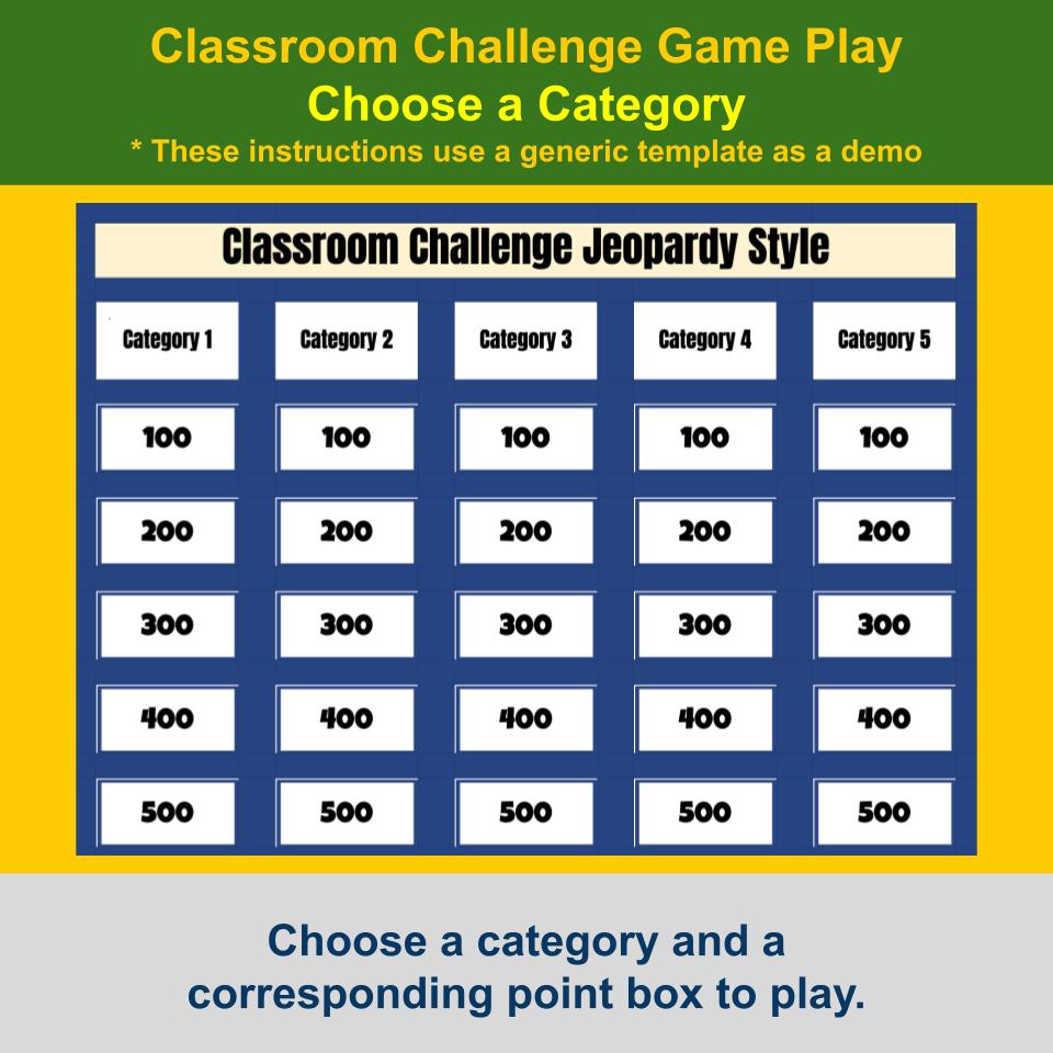 State of Michigan Jeopardy Game I0010