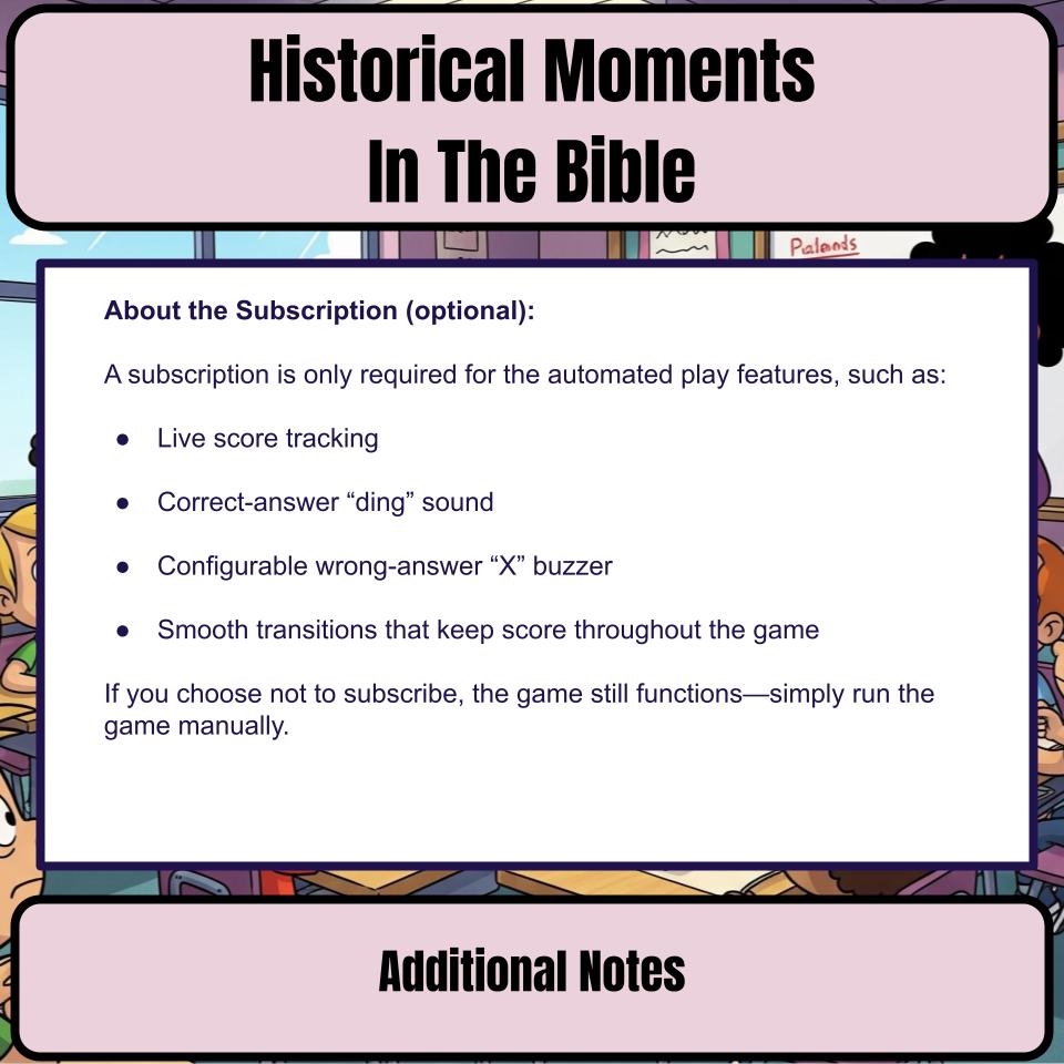 Historical Moments In The Bible Feud Review BF0010