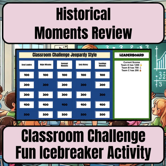 Historical Moments Jeopardy Bible B0010