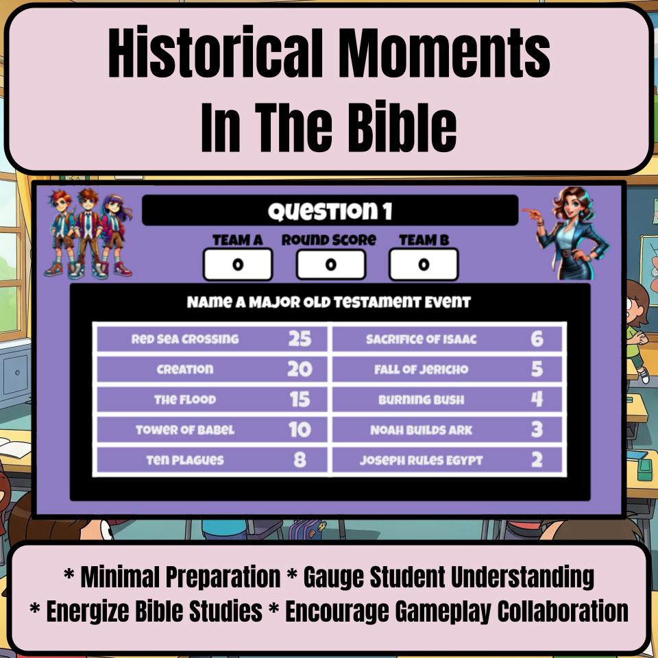 Historical Moments In The Bible Feud Review BF0010