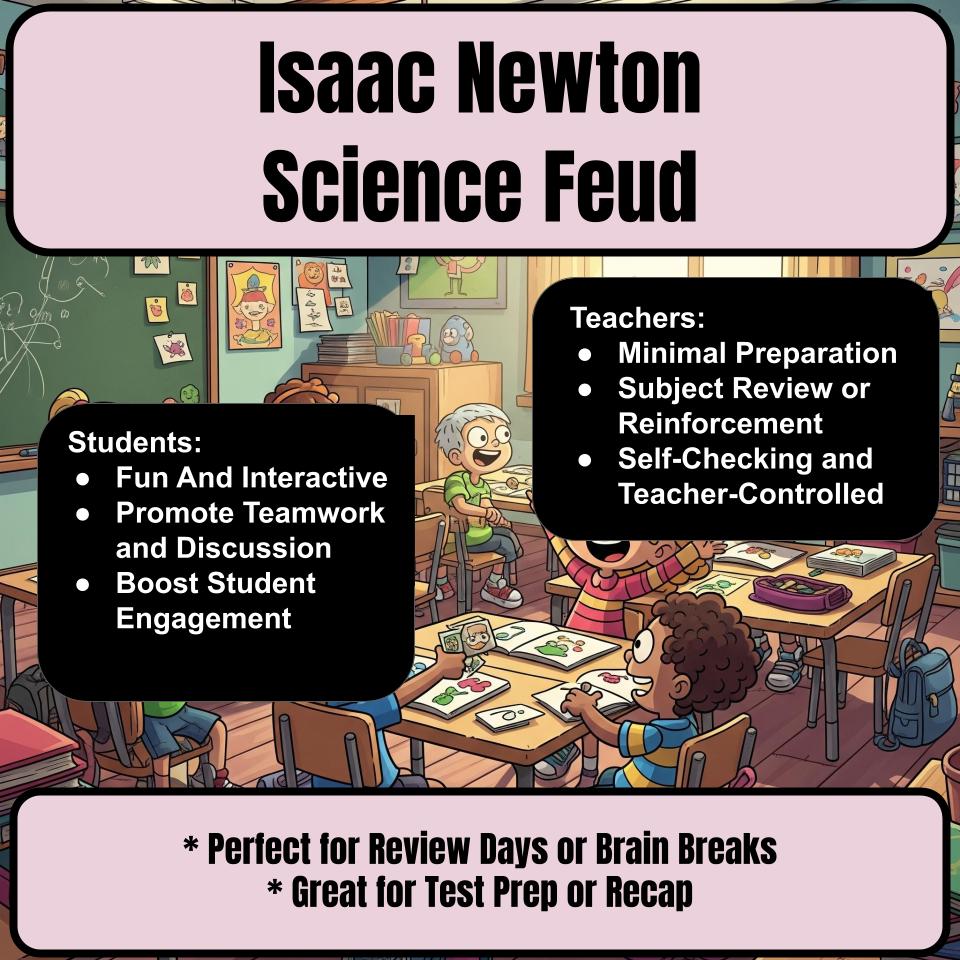 Isaac Newton Science Feud Review CF0010