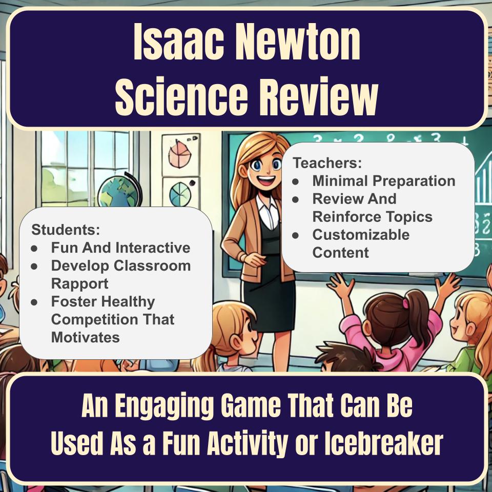 Isaac Newton Jeopardy Science Review I0010