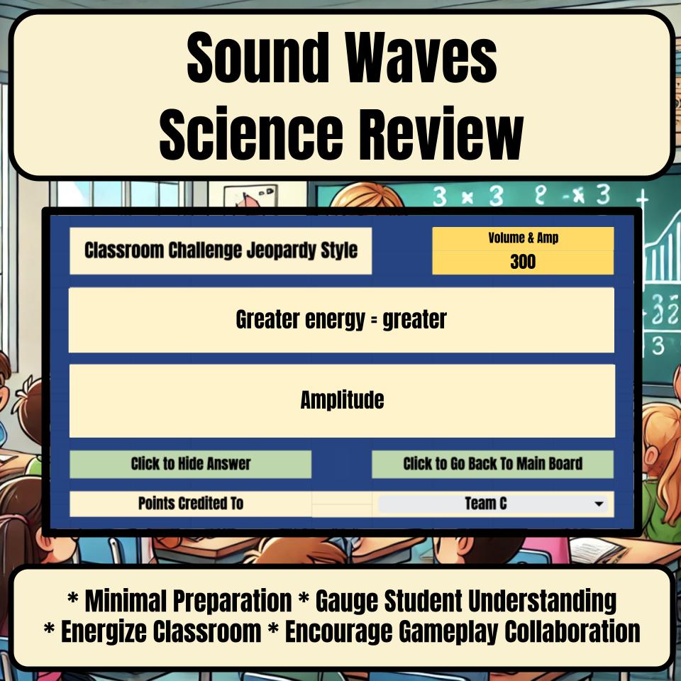 Sound Waves Jeopardy Science Review I0103