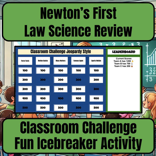 Newton’S First Law Jeopardy Science Review I0106