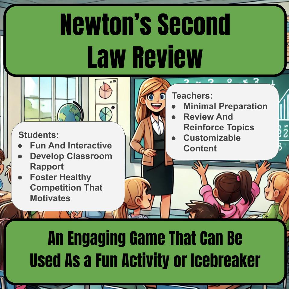 Newton’S Second Law Jeopardy Science Review I0107