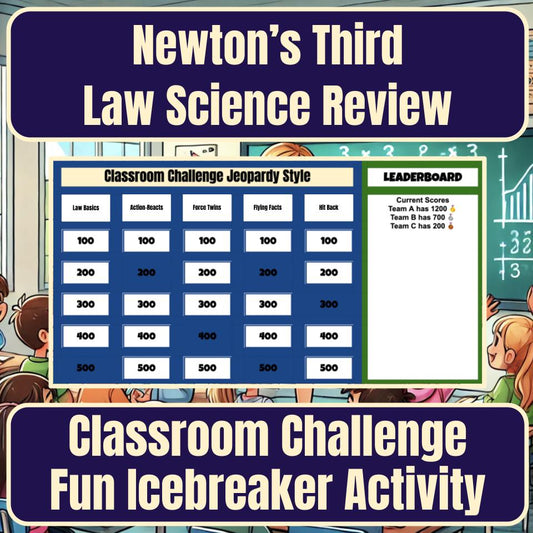 Newton’S Third Law Jeopardy Science Review I0108