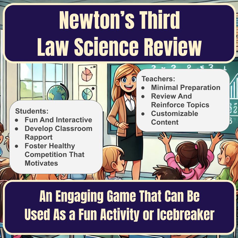 Newton’S Third Law Jeopardy Science Review I0108