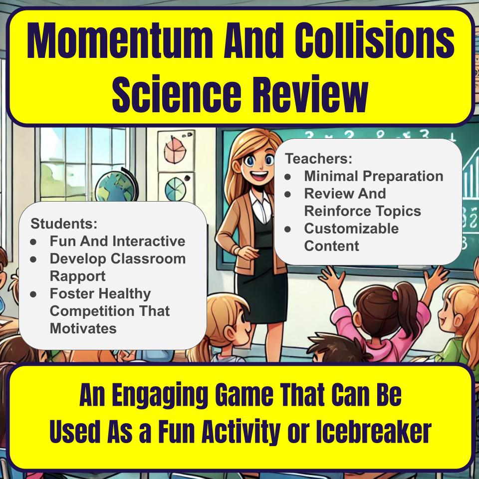 Momentum And Collisions Jeopardy Science Review I0109