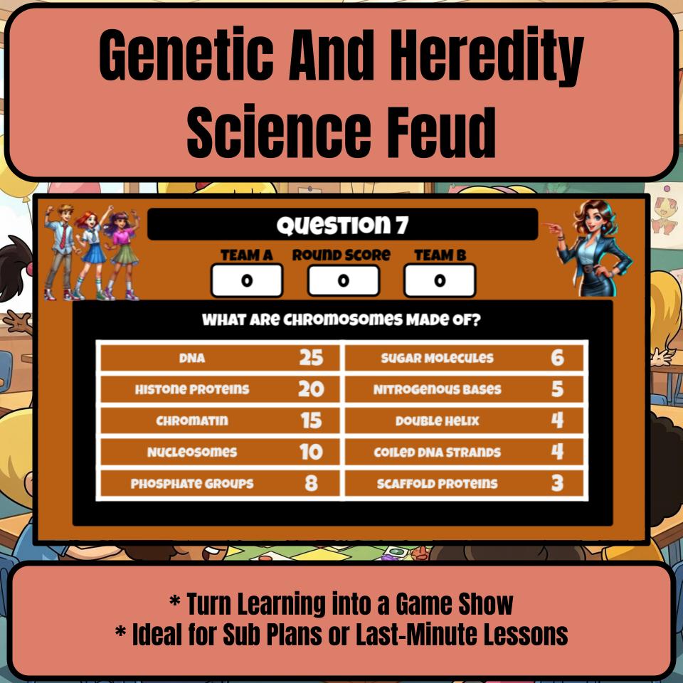 Genetic And Heredity Science Feud Review CF0011