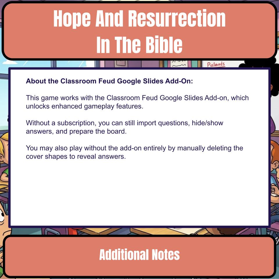 Hope And Resurrection In The Bible Feud Review BF0011