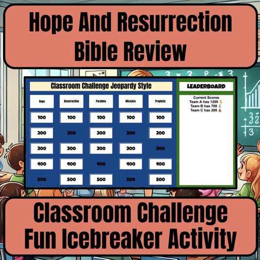 Hope And Resurrection Jeopardy Bible B0011