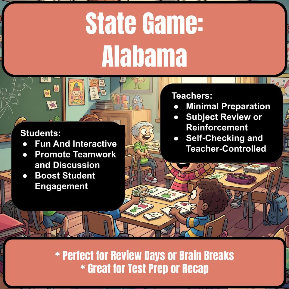 Alabama Social Studies Family Feud Review Game CF0011