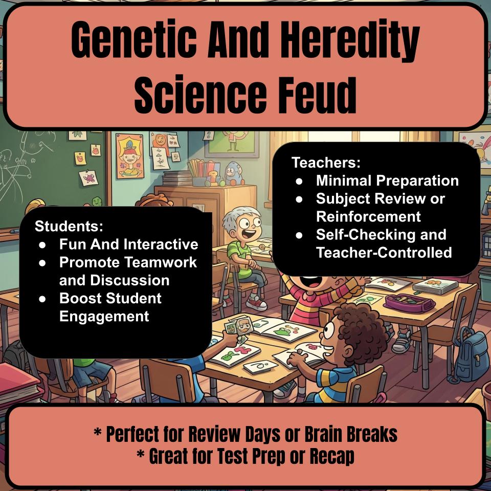 Genetic And Heredity Science Feud Review CF0011