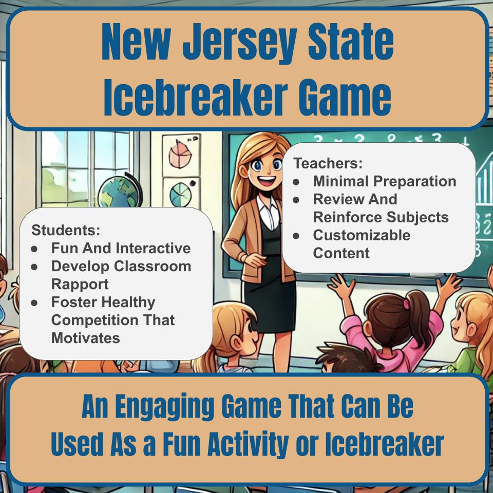 State of New Jersey Jeopardy Game I0011
