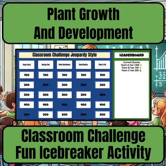 Plant Growth And Development Jeopardy Science Review I0117