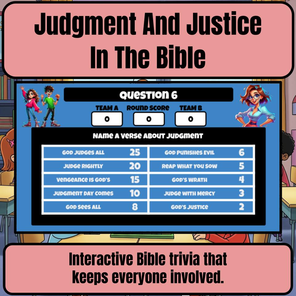 Judgment And Justice In The Bible Feud Review BF0012