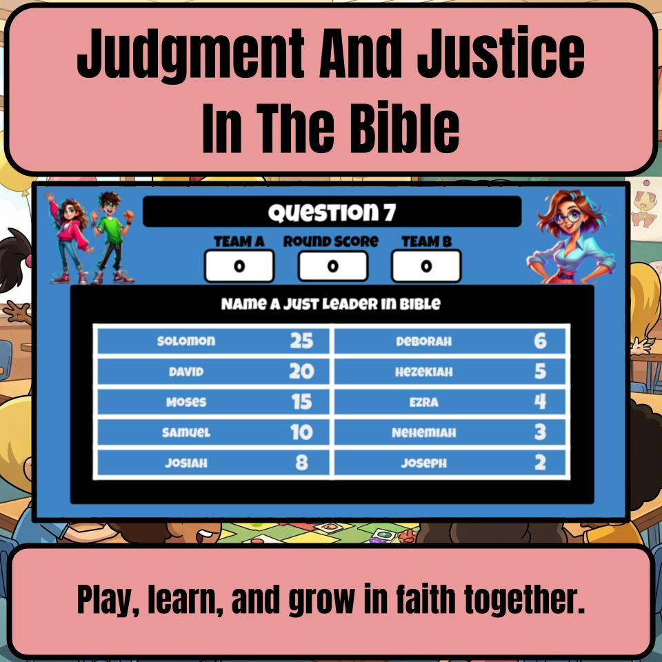 Judgment And Justice In The Bible Feud Review BF0012
