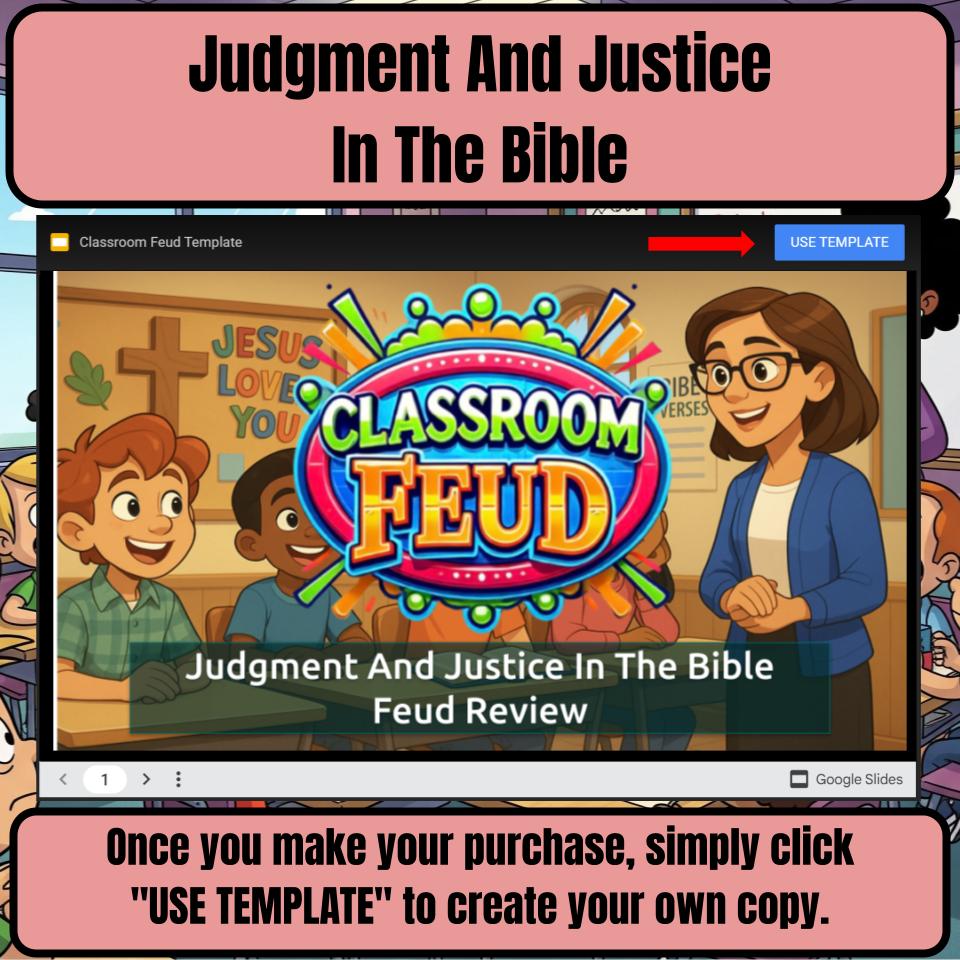 Judgment And Justice In The Bible Feud Review BF0012