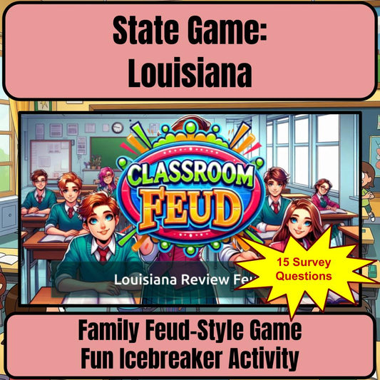 Louisiana Social Studies Family Feud Review Game CF0012