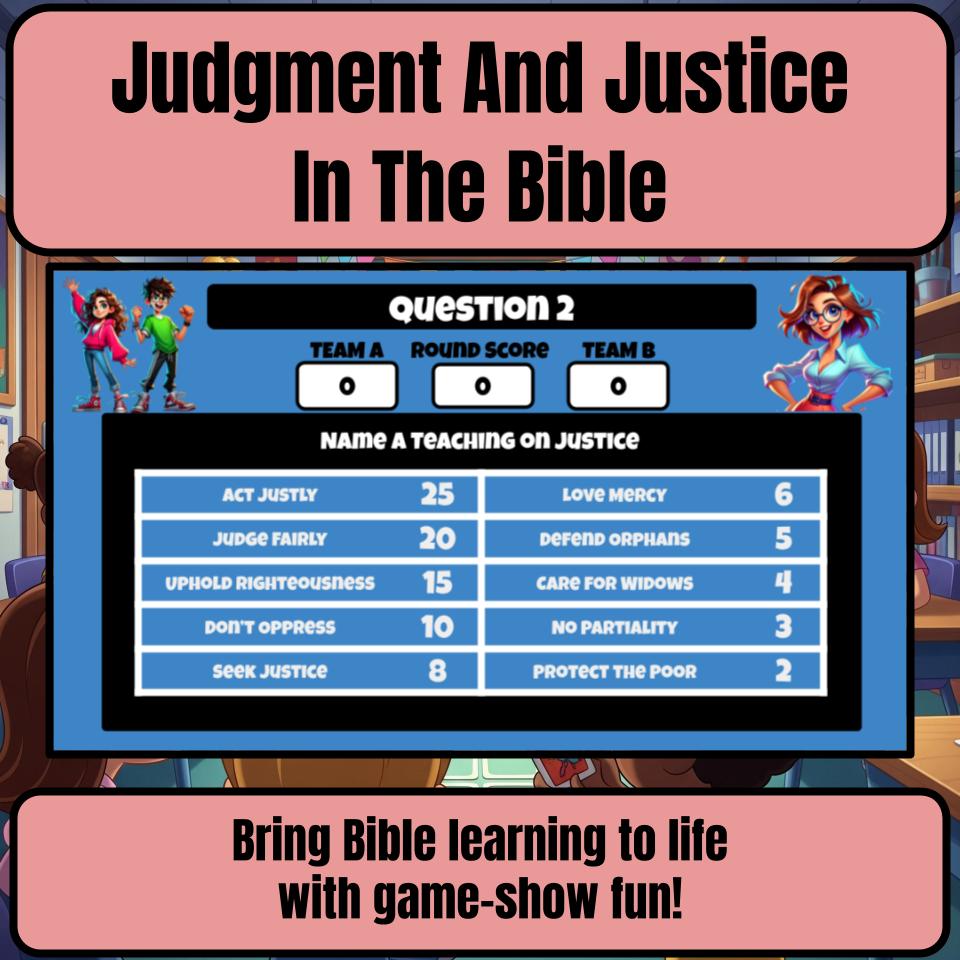 Judgment And Justice In The Bible Feud Review BF0012