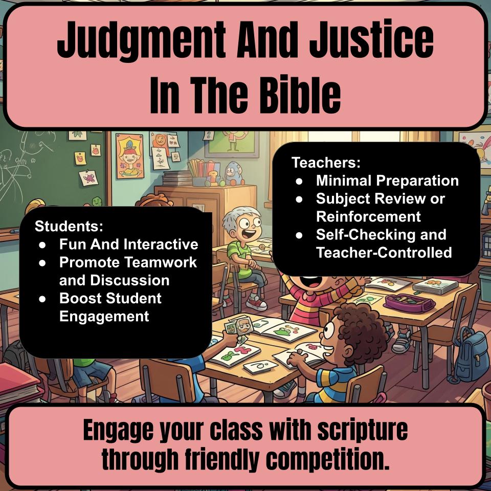 Judgment And Justice In The Bible Feud Review BF0012