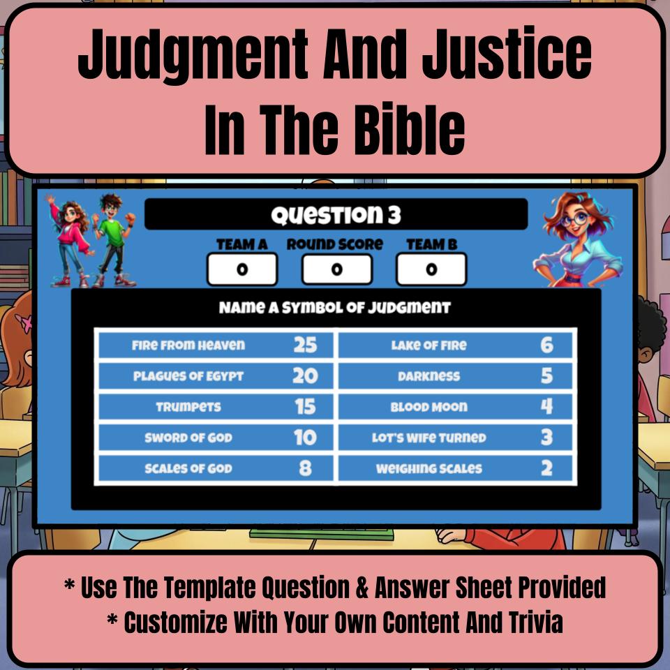 Judgment And Justice In The Bible Feud Review BF0012