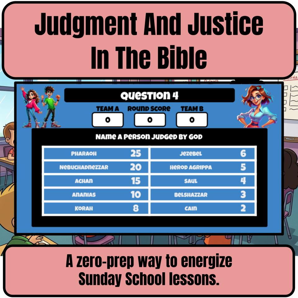 Judgment And Justice In The Bible Feud Review BF0012
