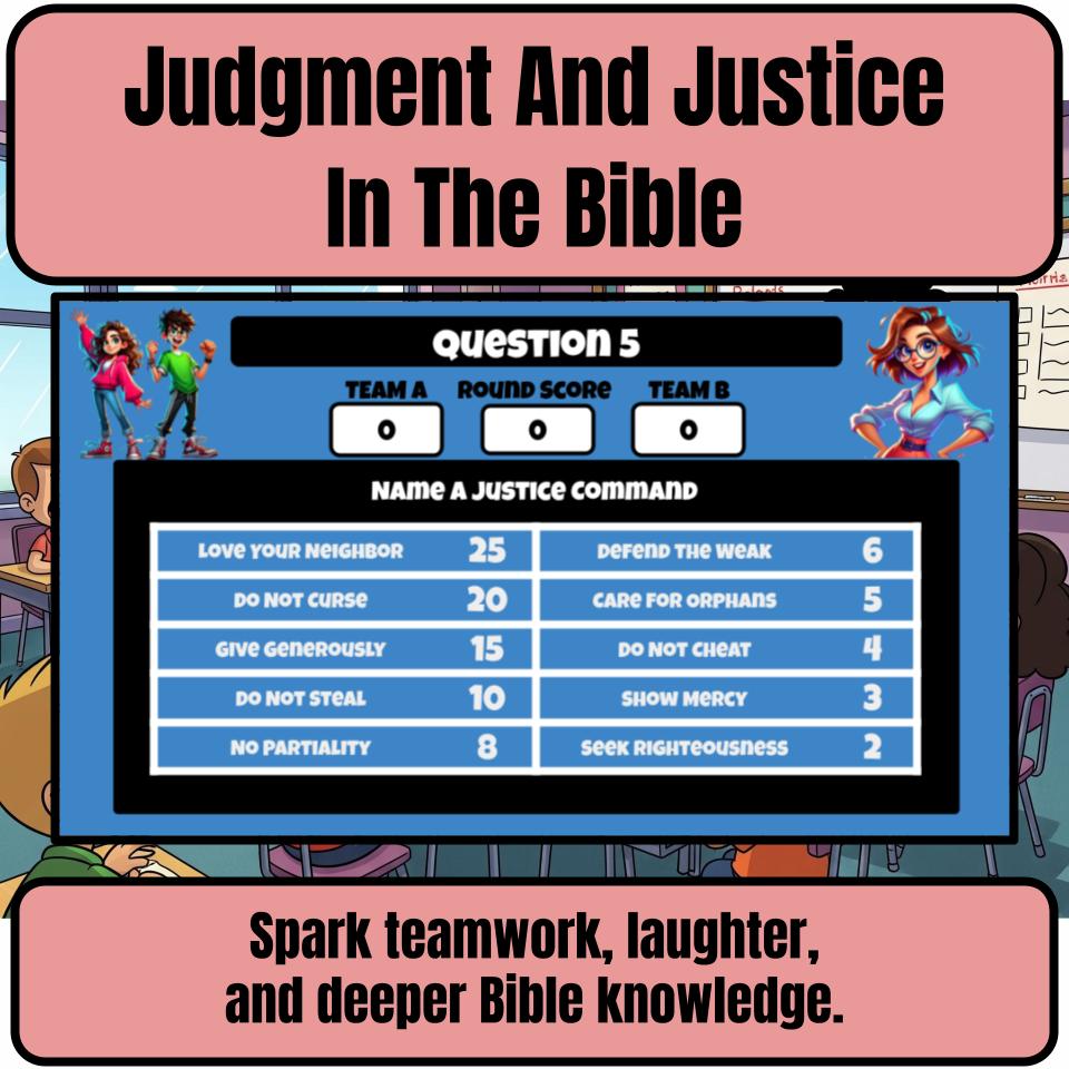 Judgment And Justice In The Bible Feud Review BF0012