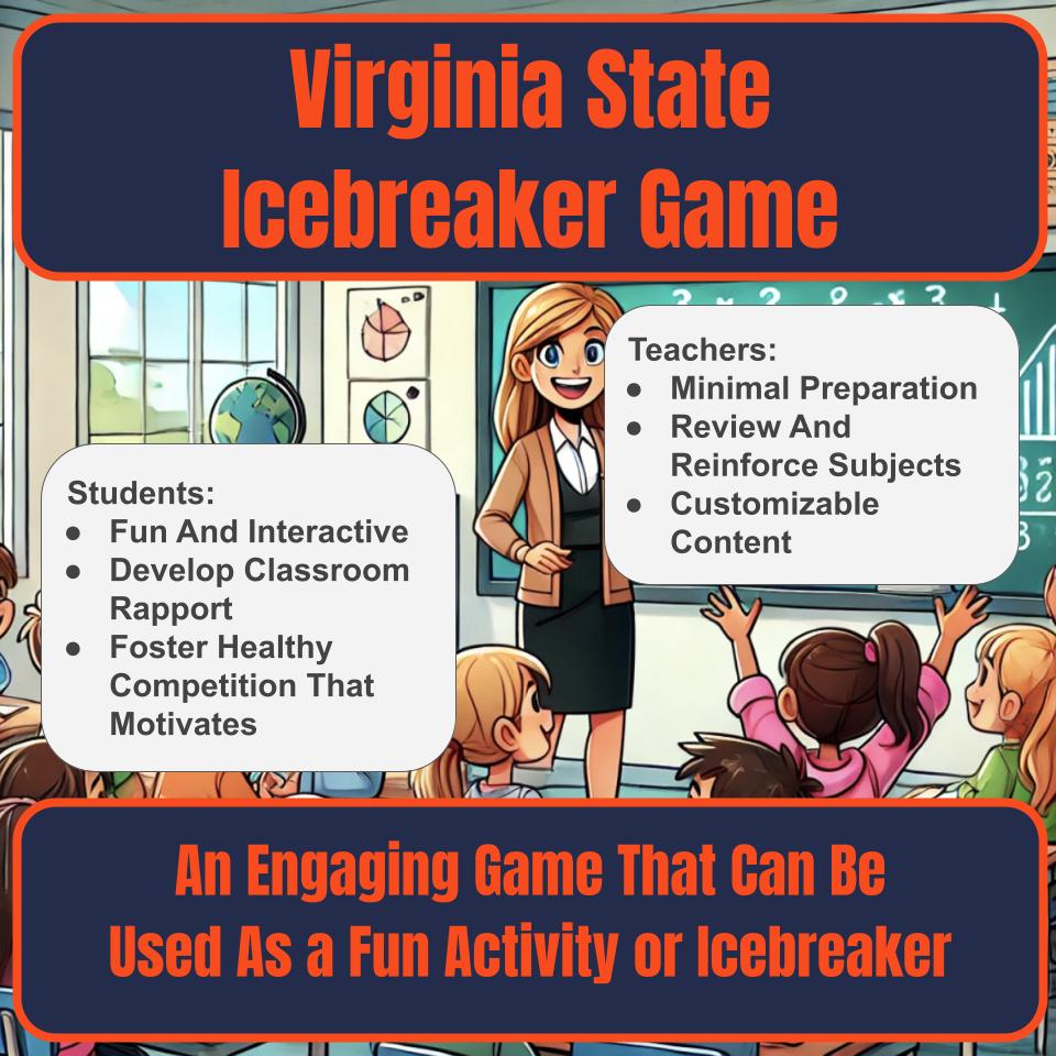 State of Virginia Jeopardy Game I0012