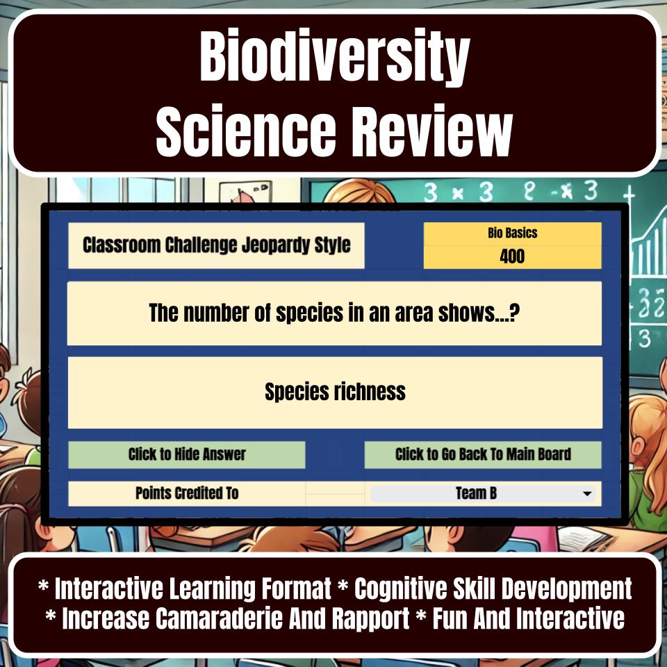 Biodiversity Jeopardy Science Review I0122