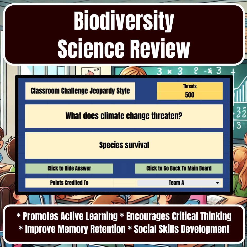 Biodiversity Jeopardy Science Review I0122