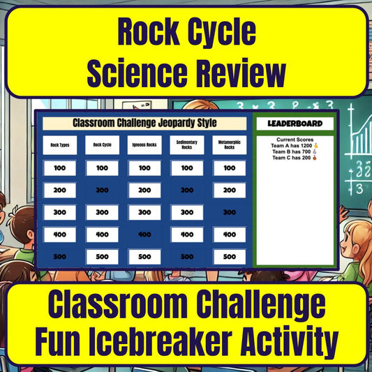 Rock Cycle Jeopardy Science Review I0013
