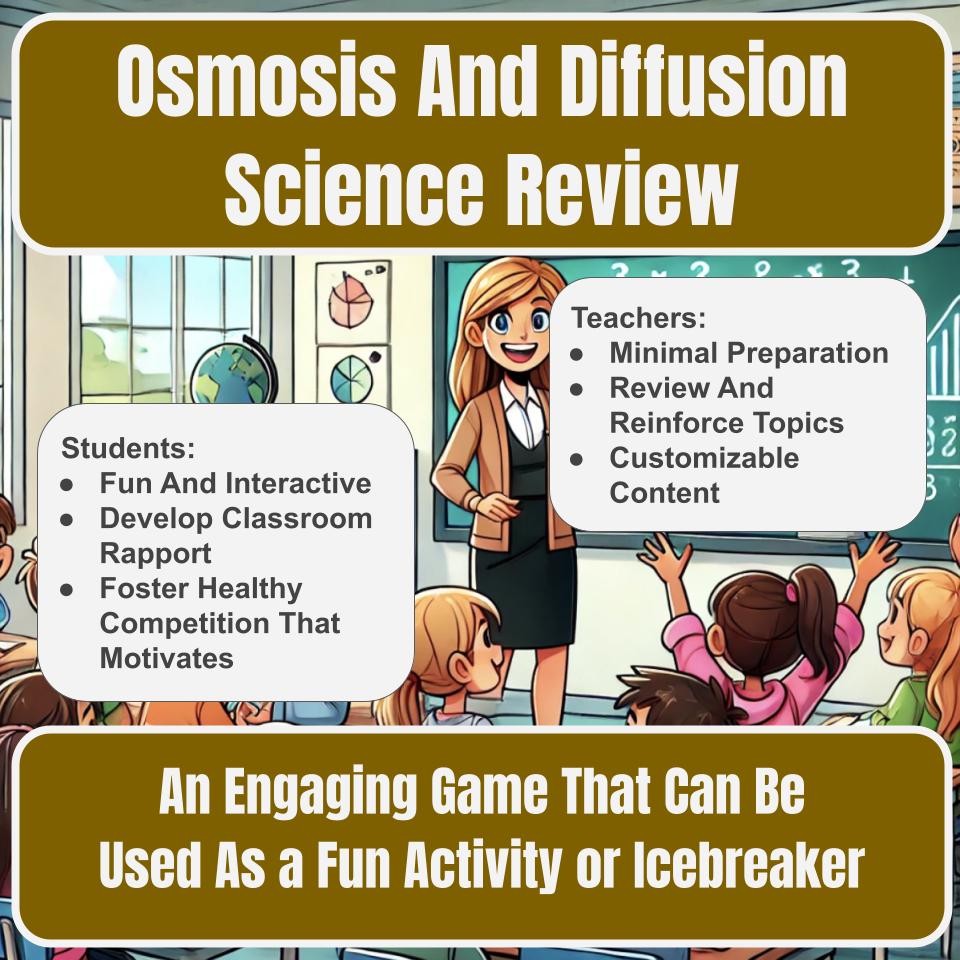 Osmosis And Diffusion Jeopardy Science Review I0132