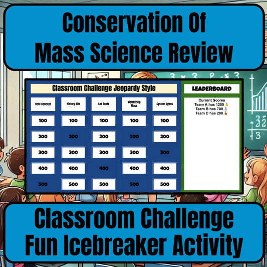 Conservation Of Mass Jeopardy Science Review I0136